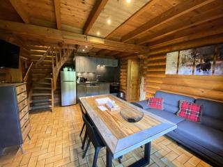 Chalets à La Bresse - LE GRAND CERF Chalet en rondins avec SPA Jacuzzi MAE-8081 - 2