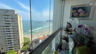 Guarujá Pitangueiras Frente Mar com 3 Suítes Ar-Condicionado Serviço de Praia Garagem Portaria 24h WiFi 5G Netflix Cozinha Completa Localização Privilegiada Perto de Tudo - 8