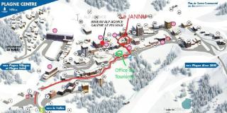 Résidence Le Jannu - 2 Pièces + cabine 6 pers - LE JANNU - 605JA - PLAGNE CENTRE MAE-8854 - 1