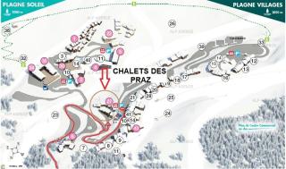Les Chalets Des Praz - CHALET LES PRAZ N°112 - PLAGNE VILLAGES - classé 3 - CHPRA112 MAE-1254 - 9