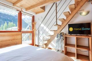 Résidence Les Balcons Des Curtious - Appartement 3 pièces mezzanine - 8 personnes MAE-2263 - 4
