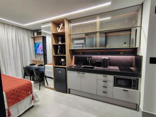 Get By Side - Charmoso flat de alto padrão a passos do mar - 5