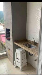 Apartamento com churrasqueira praia Maranduba Ubatuba - 3