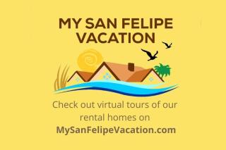 Super close to the beach house for rent in San Felipe - FREE WiFi + Golf Pass - 2