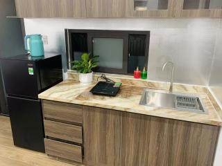 An Thịnh Apartment big room 1 bed with kitchen - 6