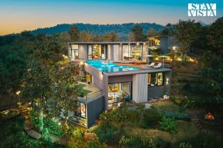 StayVista at The Solitaire Home with BBQ, Lawn, AC - 0