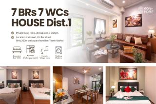 Private 5-6BRs house - Walk to BenThanh, BuiVien by Gon De Home - 3