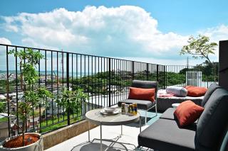 家族限定スイートルーム朝日が見えるテラス - 9