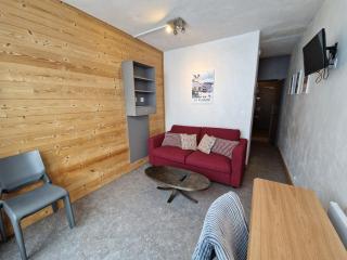 Studio chaleureux cabine · Accès pistes · Chiens admis - FR-1-181-2585 - 4
