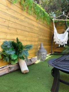 Bali room Balneo Sauna terrasse 4personnes - 1