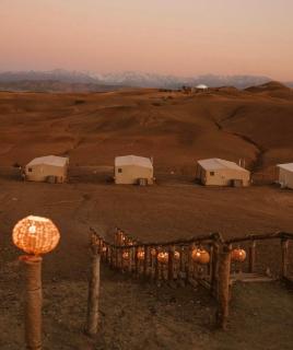 Agafay Private evening camel ride sunset dinner show private experience - 2