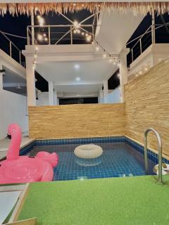 Beach home pool villa bangsaray - 4