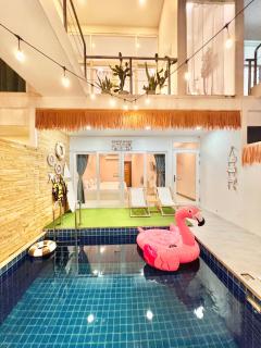 Beach home pool villa bangsaray - 0