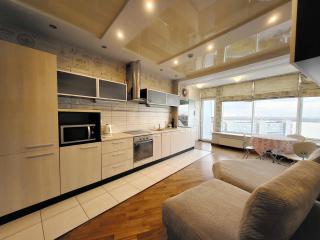 KING SIZE Семейные апартаменты в Мост Сити 106 м2 с двумя раздельными комнатами с видом на реку и с ванной - 8