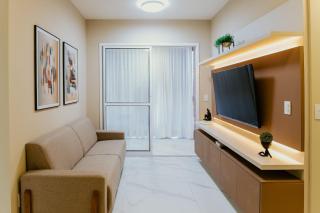 2 Quartos Alto Padrão a Poucos Passos da Praia - 9