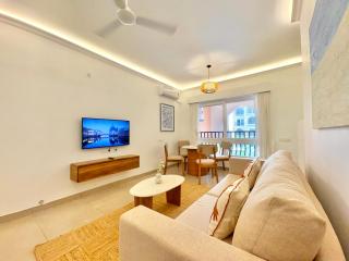 Bright 1BHK Luxe Apartment in Siolim - 6