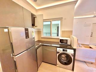 Bright 1BHK Luxe Apartment in Siolim - 2