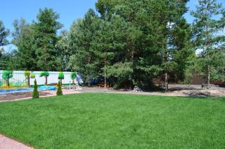 Эко-дім зі смереки з чаном, сауною, каміном і басейном на Десні, 12 км від Києва - 2