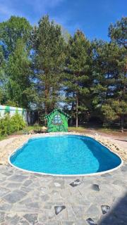 Эко-дім зі смереки з чаном, сауною, каміном і басейном на Десні, 12 км від Києва - 3