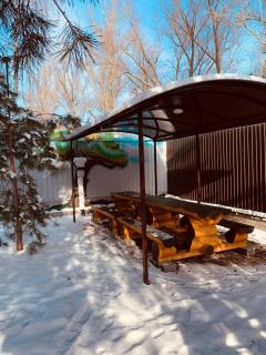 Эко-дім зі смереки з чаном, сауною, каміном і басейном на Десні, 12 км від Києва - 4