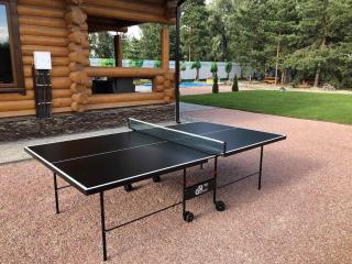 Эко-дім зі смереки з чаном, сауною, каміном і басейном на Десні, 12 км від Києва - 5