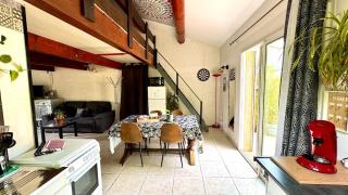 loft, air conditioning, garden, optional jacuzzi, barbecue - 7