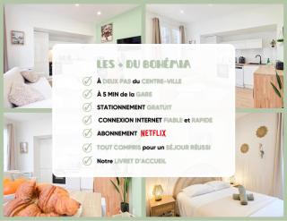 Le Bohémia - Deux Pas Du Centre, Chic & 5 min Gare - 9