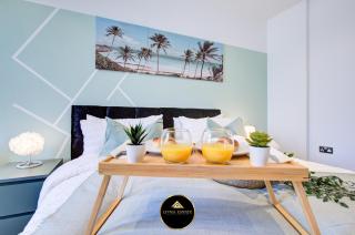 Stylish 1 bed Apt By Livra Estate Short Lets & Serviced Accommodation Sutton With Free Parking - Sutton - 1