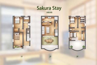 Sakura Stay Namba A - Direct to Airport - Sleeps 13 - 4