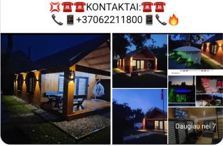 Naujai įrengtas atostogų namelis su kubilu ir pirtimi - 9