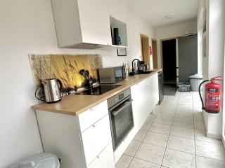 LTA Apartment Ingolstadt Irgertsheim-5 Schlafzimmer-Einzelbetten-WLAN-Waschmaschine - 6