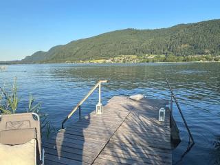 Ferienhaus mit Sauna direkt am Ossiacher See und an der Gerlitzen Alpe - 0