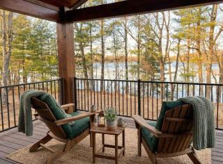 Private 20-Acre Round Lake Estate 2000ft Shoreline New 5BR Luxury - 9