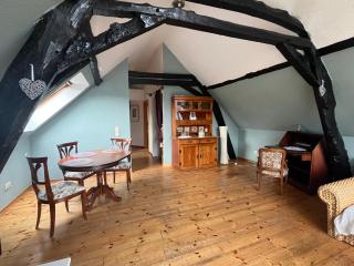 Ferienwohnung Vierkanthof 1834 OG mit Dachterrasse - 0