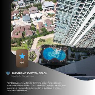 HYBRITEL Serviced Apartment - Twin Tower Grand Jomtien Beach - 3