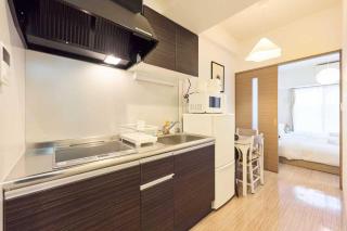 Shinsaibashi 10min Elevator Apartment with 2 Premium Double Beds and Balcony3O2 4O2 - 6
