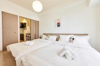 Shinsaibashi 10min Elevator Apartment with 2 Premium Double Beds and Balcony3O2 4O2 - 3