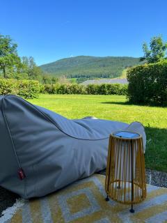 Bavaria Mountain Chalet DESIGN Ferienwohnung SKI Arber Osser Terrasse Sauna in Villa mit Bergblick bis 6 Pers - 8