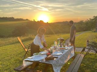 Glamping lodge Lautrec, domaine familial avec piscine - 8
