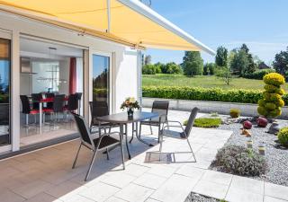 Ferienwohnung Ruheoase mit See- und Alpenpanorama - 9