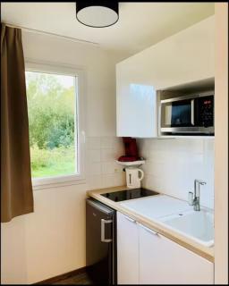 Studio moderne avec terrasse à 5 min de Honfleur parking et piscine - 2