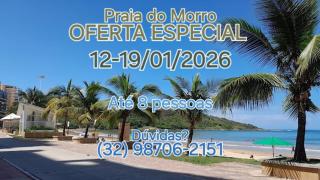 Lindo apartamento com Wi-Fi a 370m da Praia do Morro, próximo ao Marlim Azul e à Av Paris - 0