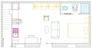 barceloneta street apartment 1 - 3