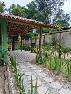 Casinha Verde- Hospedagem Itaobi - Arraial d Ajuda - Pedra Azul-Estrada da Pitinga - 6