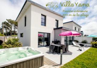 Villa Yana Bretagne Piscine Intérieure partagée et Spa Privatif 100m de la Plage - 0