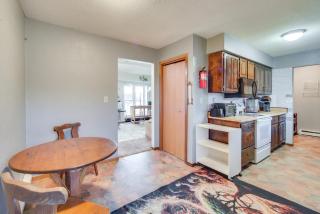 2 Blks to Snowmobile Trail Home with Patio in Siren - 3