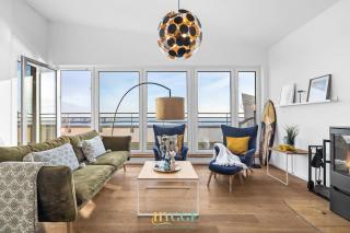 Penthouse Hygge Meerblick am Strand - 5