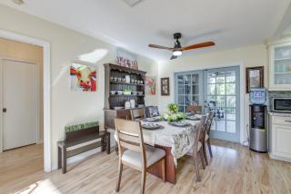 Outdoor Kitchen and Gaming Garage Bradenton Retreat - 5