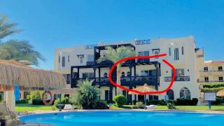 Family Holiday 2 Bedroom Chalet with fee Private Beach & Pool in Sharm, Egypt - 9