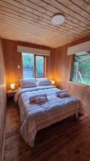 Acogedora cabaña con una vista increible - 9